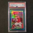 2025 Panini Score Patrick Mahomes II #100 Die-Cut /10 PSA 9 POP 1 Highest Grade