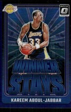 2024-25 Donruss Optic #14 Kareem Abdul-Jabbar Winner Stays Purple