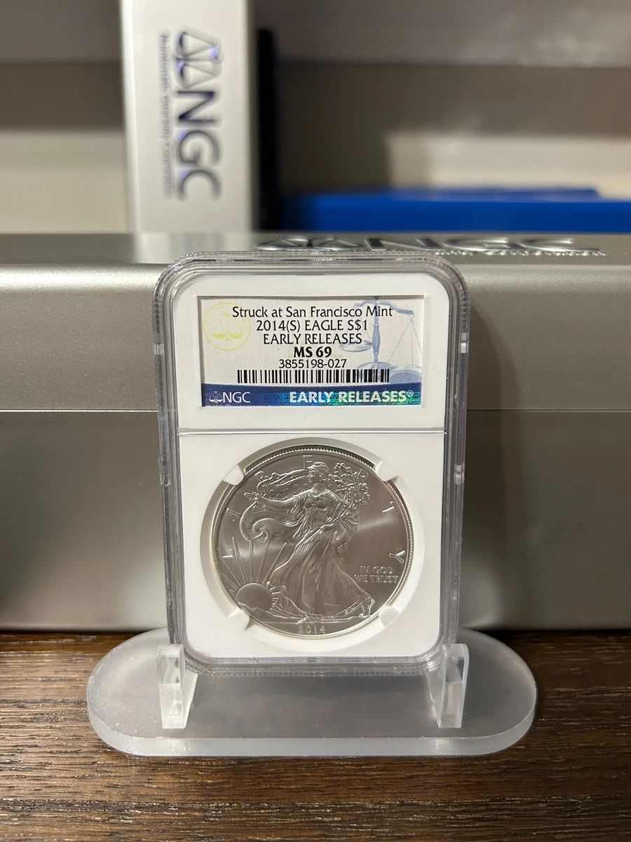 American Eagle MS 69 Graded 2014 Silver Bullion Coins for sale | eBay