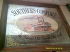 Vintage  Southern Comfort Advertising Paddle Boat Mirror 26" x 30" — photo 2