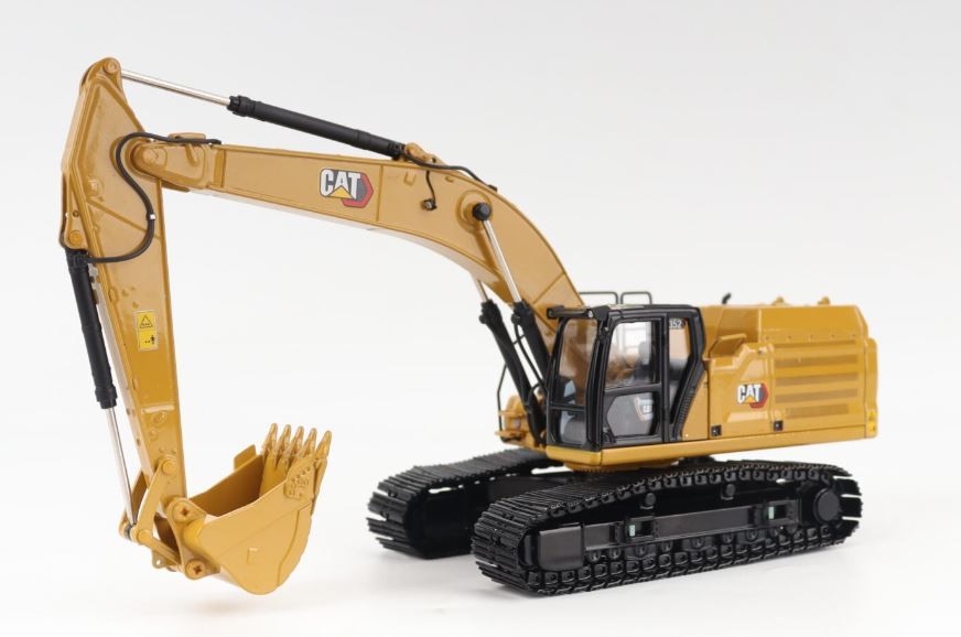 Caterpillar 352 pelleteuse mecanique miniature en metal jaune pour collectionneur de modelisme TP