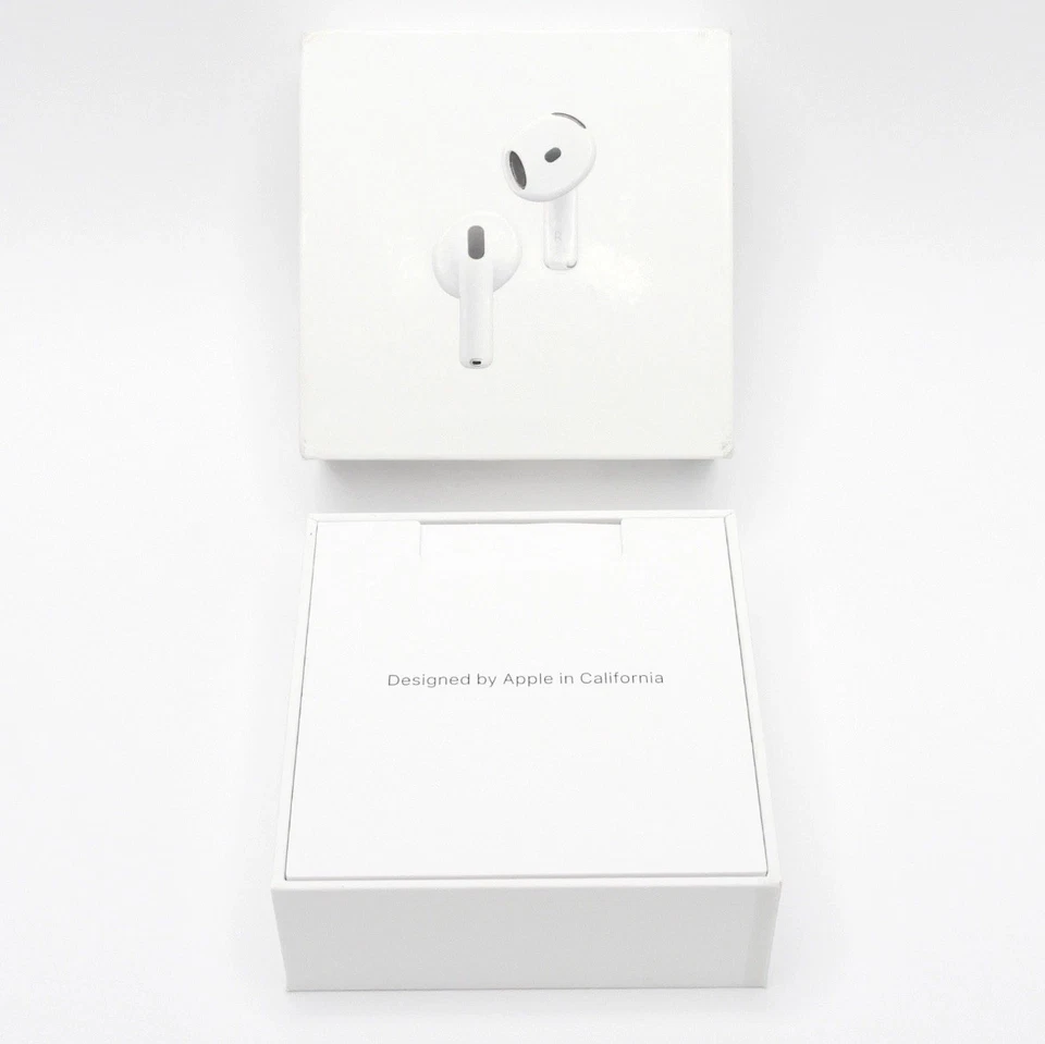 Apple AirPods 4 con estuche de carga USB-C 4ª generación blanco Foto 4 de 4