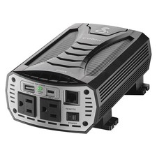 COBRA CPI400PSW Inverter,115V AC Output Voltage,5.4 in W 60JT91