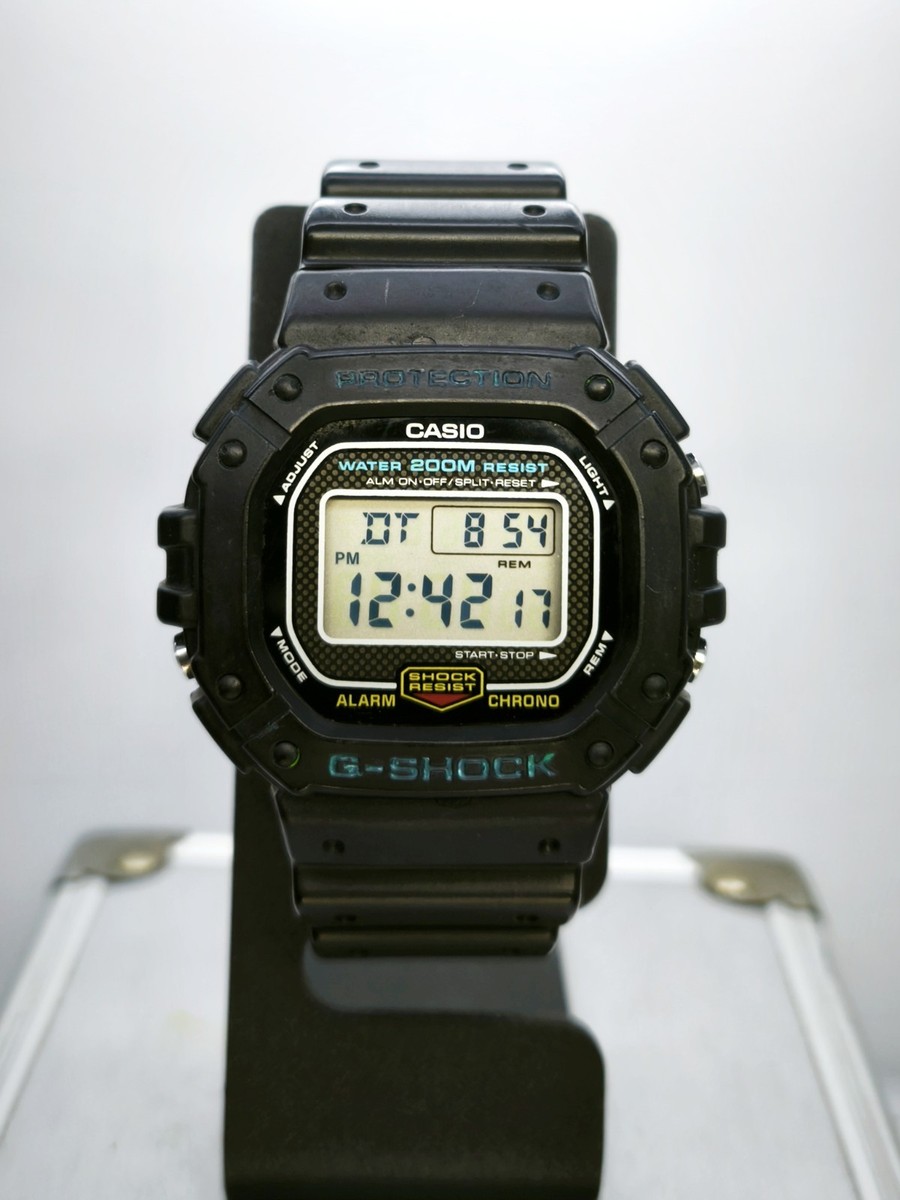 Vintage Casio G Shock DW-5300-1AV CLASSIC SQUARE Gold 901 Mod