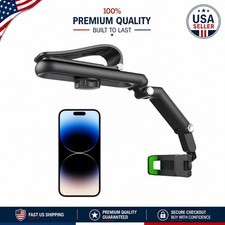 Multi-Functional 1080  Rotatable Car Phone Holder for Safe Driving - Black Green