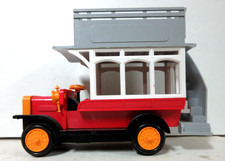 Vintage Lehmann Gnomy Double Decker 963 No Lehmann Logo Friction Toy  no box