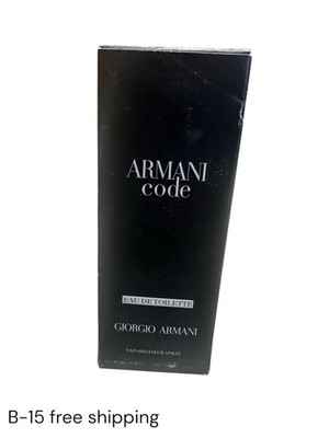 ARMANI CODE by GIORGIO ARMANI for Men 0.5 oz 15 ml Eau De Toilette Spray