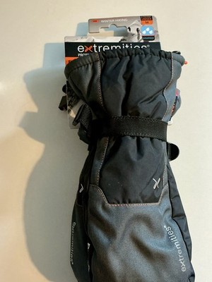 EXTREMITIES - TORRES PEAK MITT - UNISEX M - WINTER WANDERN GRAU/SCHWARZ WASSERDICHT