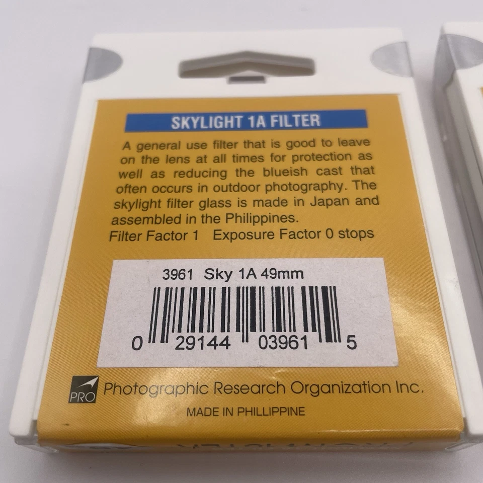 2 New Promaster Skylight 1A Filter Camera Accessories - Image 4 of 4
