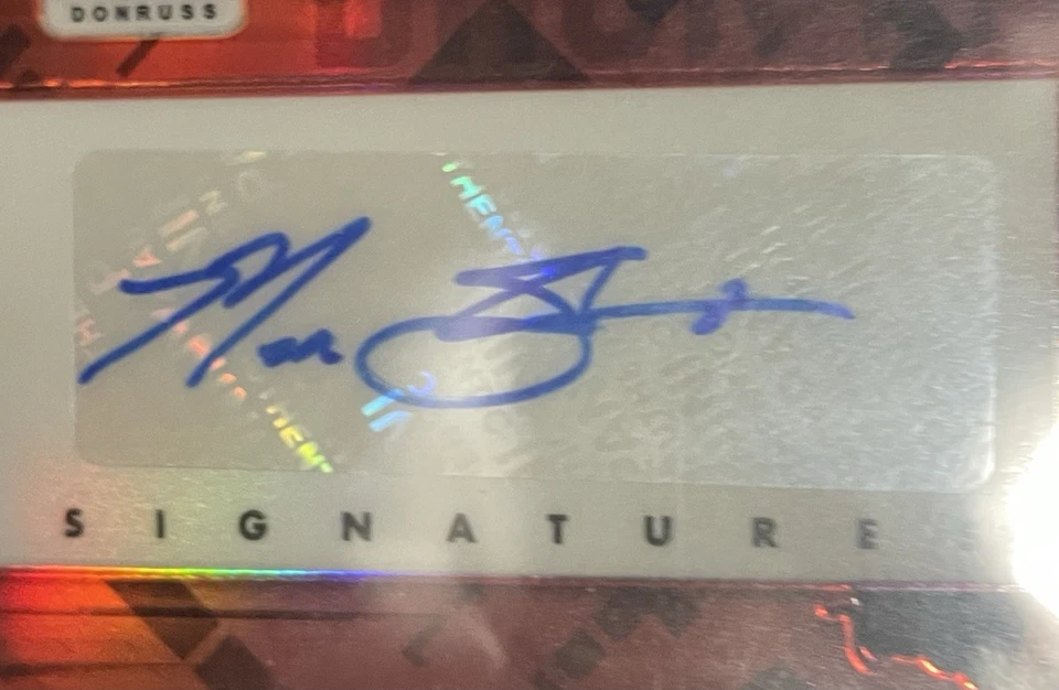 Donruss Optic Back to the Future Signatures 2016 Max Scherzer/15 Blue Jays Ace Foto 2 de 4