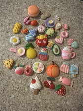 35x Mieszane kawaii Food Flatback Cabochons.