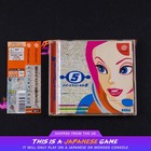 Space Channel 5 DC Sega Dreamcast NTSC-J Japonais CIB avec carte colonne vertébrale