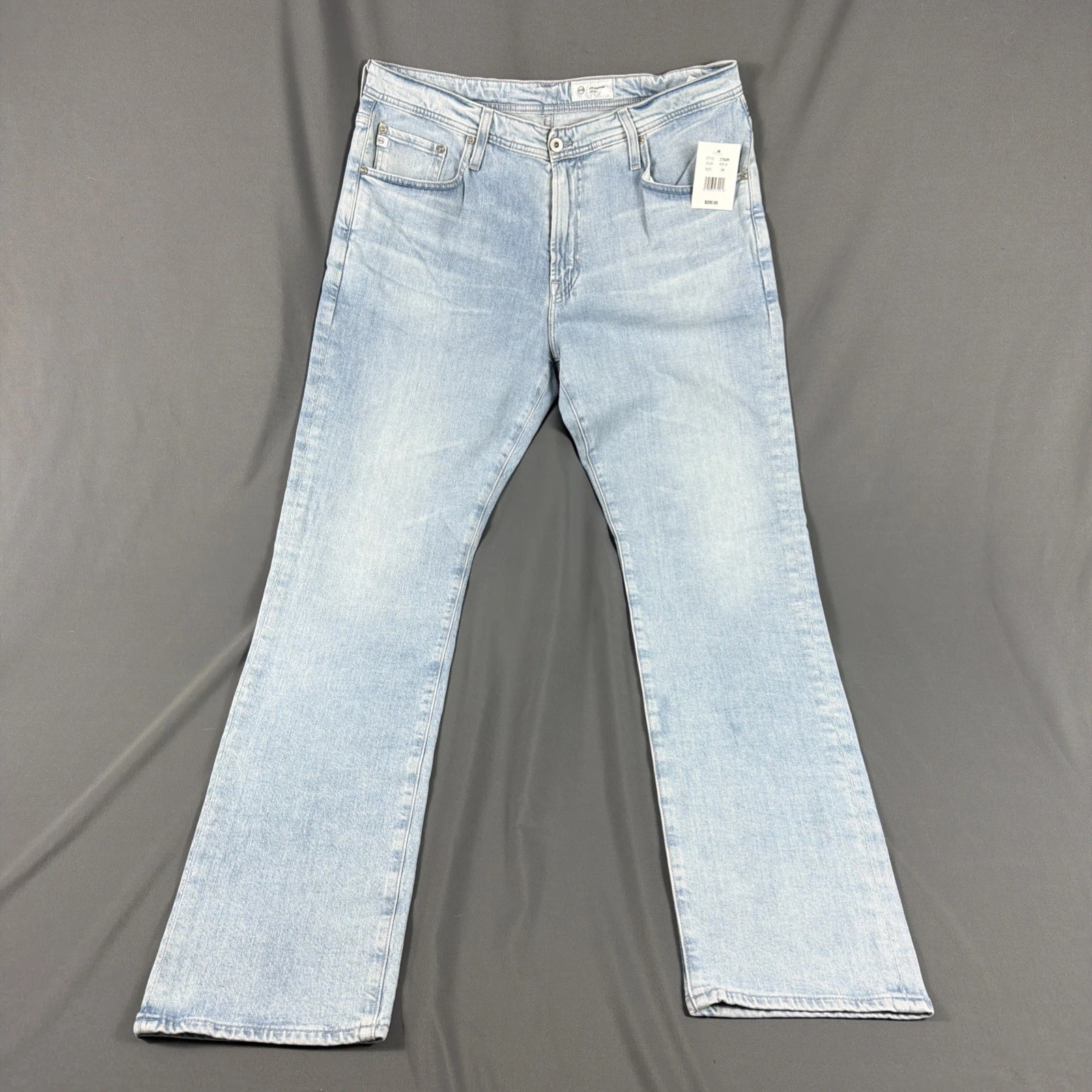 AG Jeans Everett Slim Straight 36 x 34 Pfeffer Cotton Polyester NWT MSRP $200