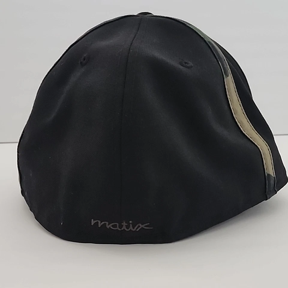Sombrero Matix New Era MIKEY TAYLOR Camuflaje Negro Bordado Logo 59FIFTY Sombrero para Hombre 7 1/2 Foto 3 de 4