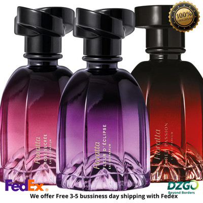 3x O Boticario Floratta EDP 75ml Rose Sucree Red Passion Fleur Eclipse Set