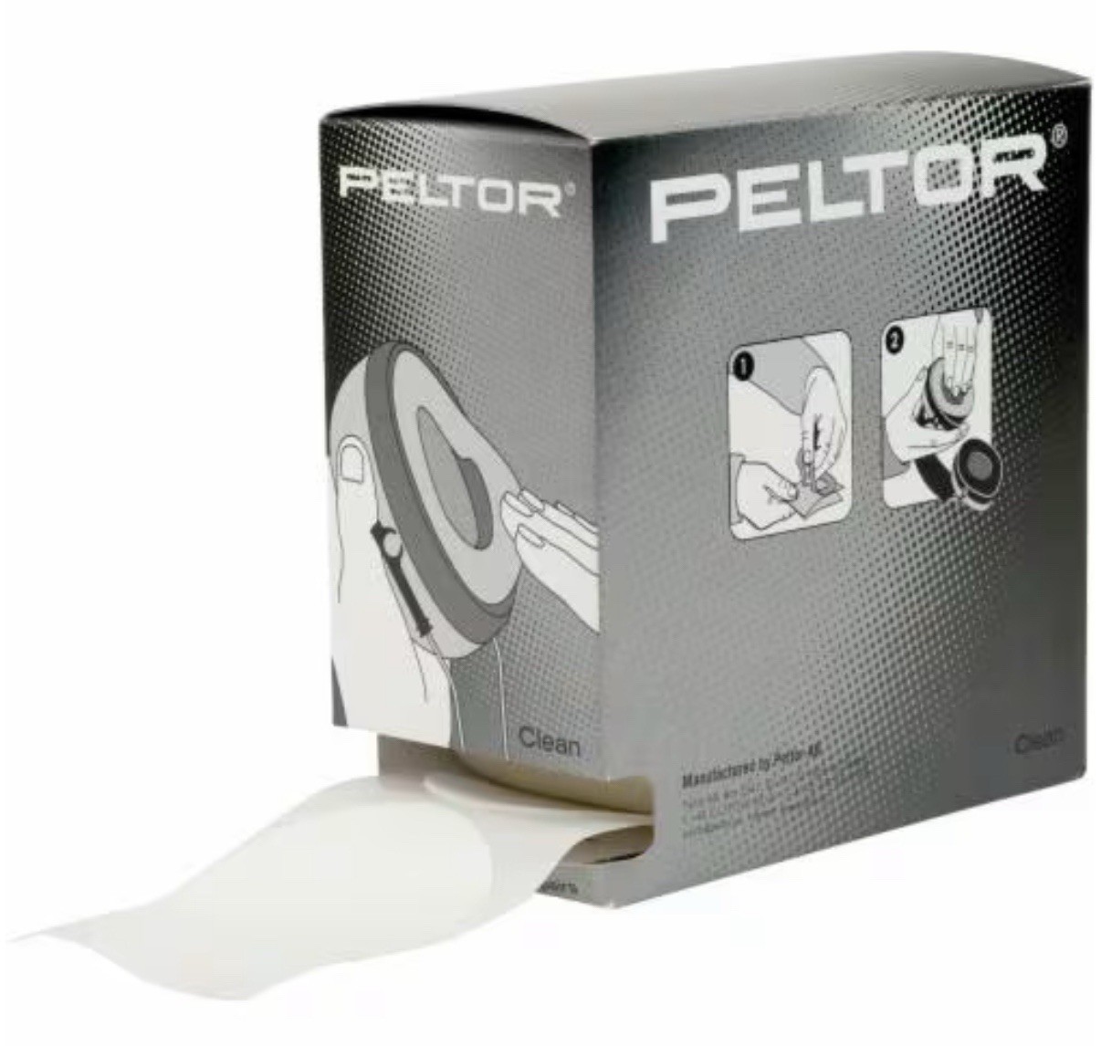 3M Peltor HY100A Hygiene Pads For Ear Defenders - Pack of 100 Pairs - VAT Reg