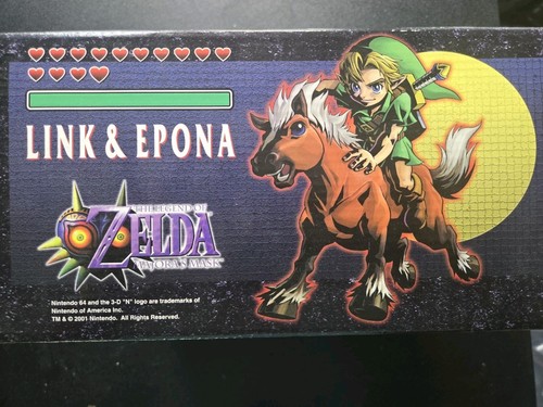 Legend of Zelda Majoras Mask 1/12 Link and Epona Deluxe Box Set 2001 Epoch - Picture 13 of 17