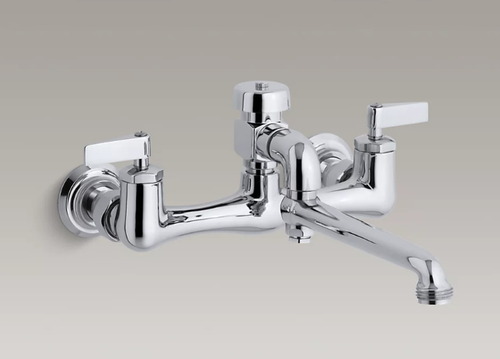 Kohler K-13625-CP Double Lever Handle Service Sink Faucet - Picture 10 of 10