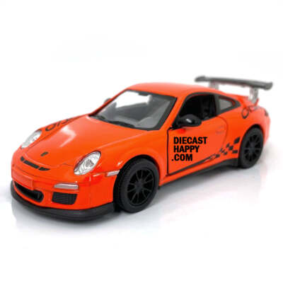 2010 Porsche 911 GT3 RS 1:36 Scale in Orange by Kinsmart | eBay