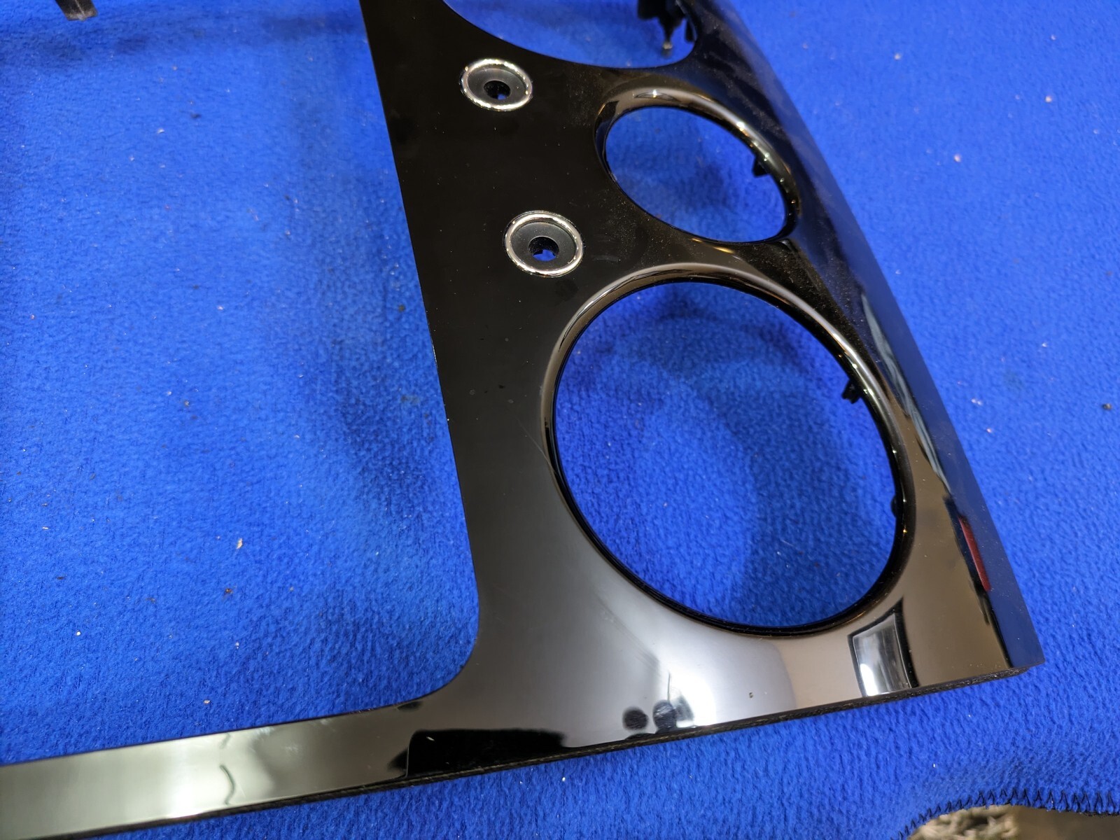 03-12 Bentley Continental GT GTC Center Dashboard Instrument Panel Black OEM