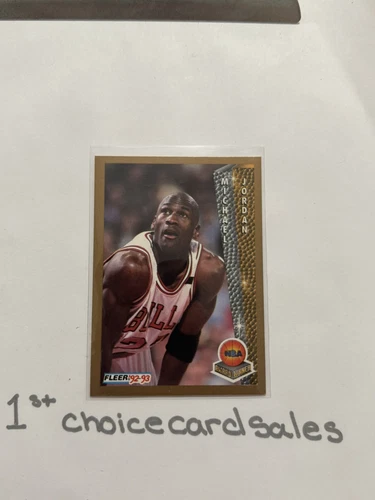 Michael Jordan 1992 Fleer #246 NBA Award Winner