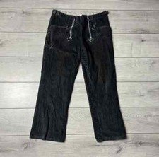 Vintage zipper pants corduroy size 30 y2k