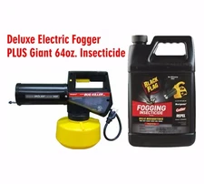 Electric Powered Mosquito / Bug / Insect Fogger Plus 64oz. Insecticide