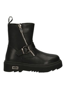CULT Botas Militares Botines Cuña Ciclista Tobillo Bota Mujer Negro | eBay