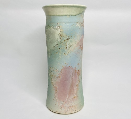 TONY EVANS RAKU Studio Art Pottery Pot Vase SIGNED 624 - Picture 5 of 9