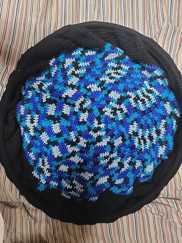 Wheelchir Spoke Rim Cover Handmade Crochet 22"