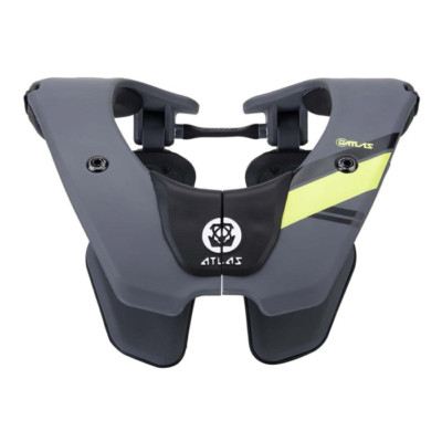 Atlas Air Lite Erwachsene Halskrause grau Motorrad Road MX Enduro Small