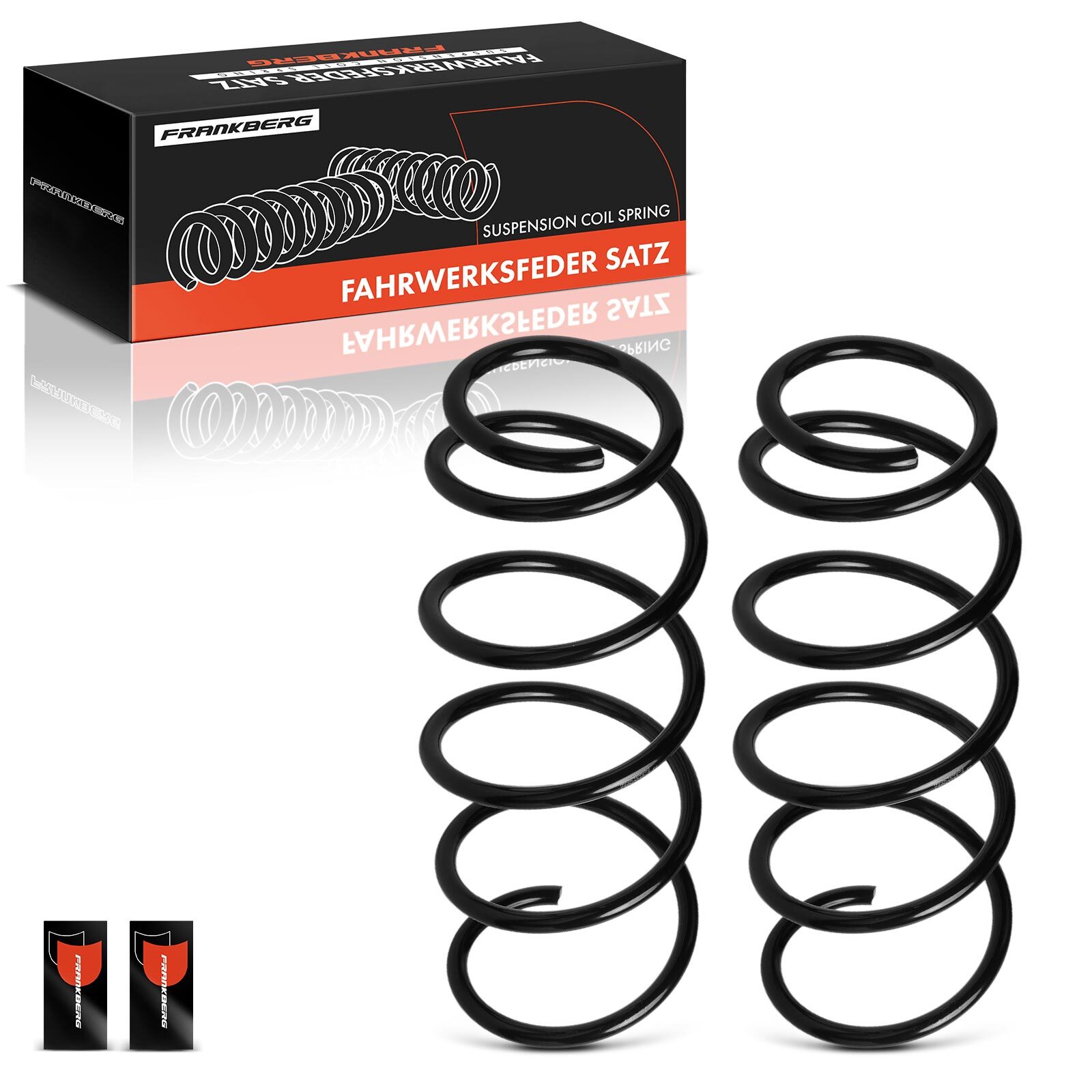 FRANKBERG 2x Coil Spring Set for Toyota Yaris Vitz P9 2005-2012 Front RH3342