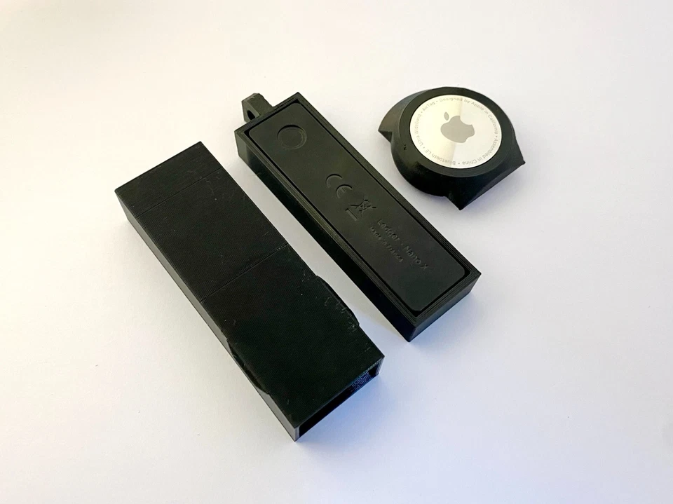 KEYCHAIN for Ledger Nano X & Apple AirTag | Crypto Wallet | 3D Printed Case - Image 2 of 4