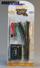 BACHMANN N SCALE E-Z TRACK REMOTE LEFT HAND SWITCH train turnout BAC44861 NEW