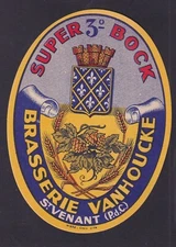 Old alcohol label France BN181282 Vanhoucke beer