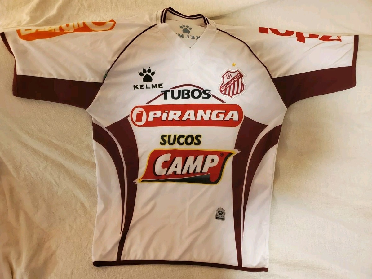 Kelme Sertãozinho FC 2007 Away Soccer Jersey Brazil Size XL Rare