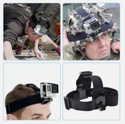 Adjustable Elastic Mount Belt Head Strap For GoPro GO PRO Hero 2 3 4 5