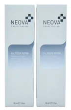 Neova Cu3 Tissue Repair Recovery Cream w/ Copper Peptide 2 oz/60ml NIB [2 Pack]