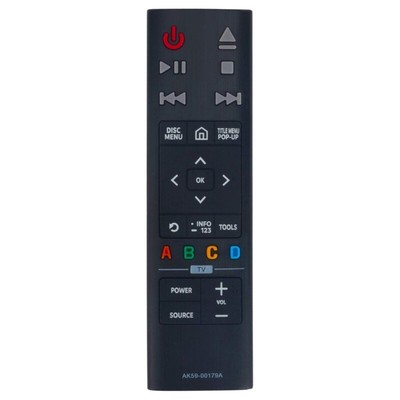 Replace Remote Control AK59-00179A for UBDK8500 UBD-K8500 UBDKM85C UBDK8500ZA