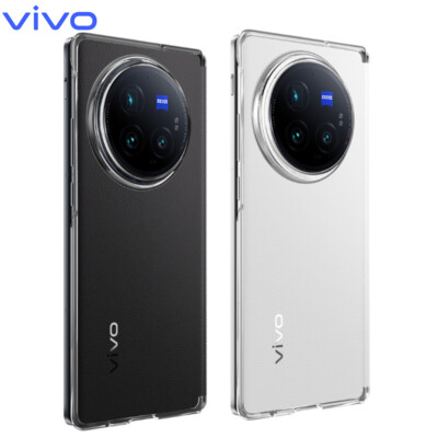 Original Vivo X Fold 3 Pro Case Ultra Thin Leather PC Protective Phone Cover