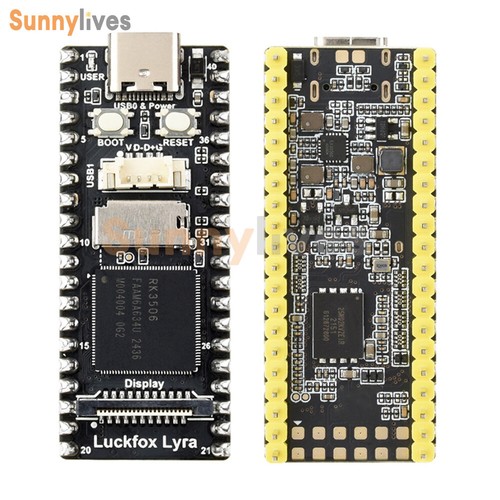 Luckfox Lyra B RK3506G2 Development Board Three Core Processor With 256MB Flash - Picture 3 of 26