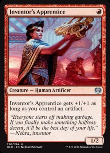 Inventor's Apprentice ~ Near Mint Kaladesh MTG Magic UltimateMTG Red Card - Picture 1 of 1