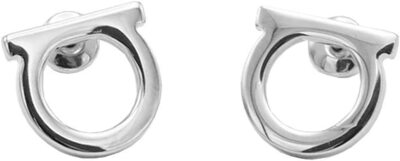 Salvatore Ferragamo｜JEWERLY (760119 696430) FERRAGAMO Pierced earrings Silver 760119 696430 STUD GANCIO