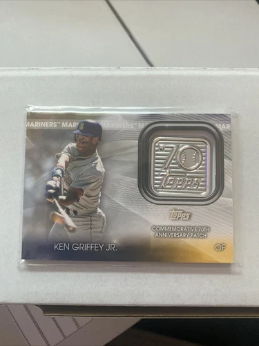 2021 Topps Ken Griffey Jr 70th Anniversary Commemorative Logo Patch #70LP-KG
