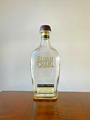  BARREL PROOF! Elijah Craig 12 Heaven Hill Kentucky Bourbon Whiskey Rye C921