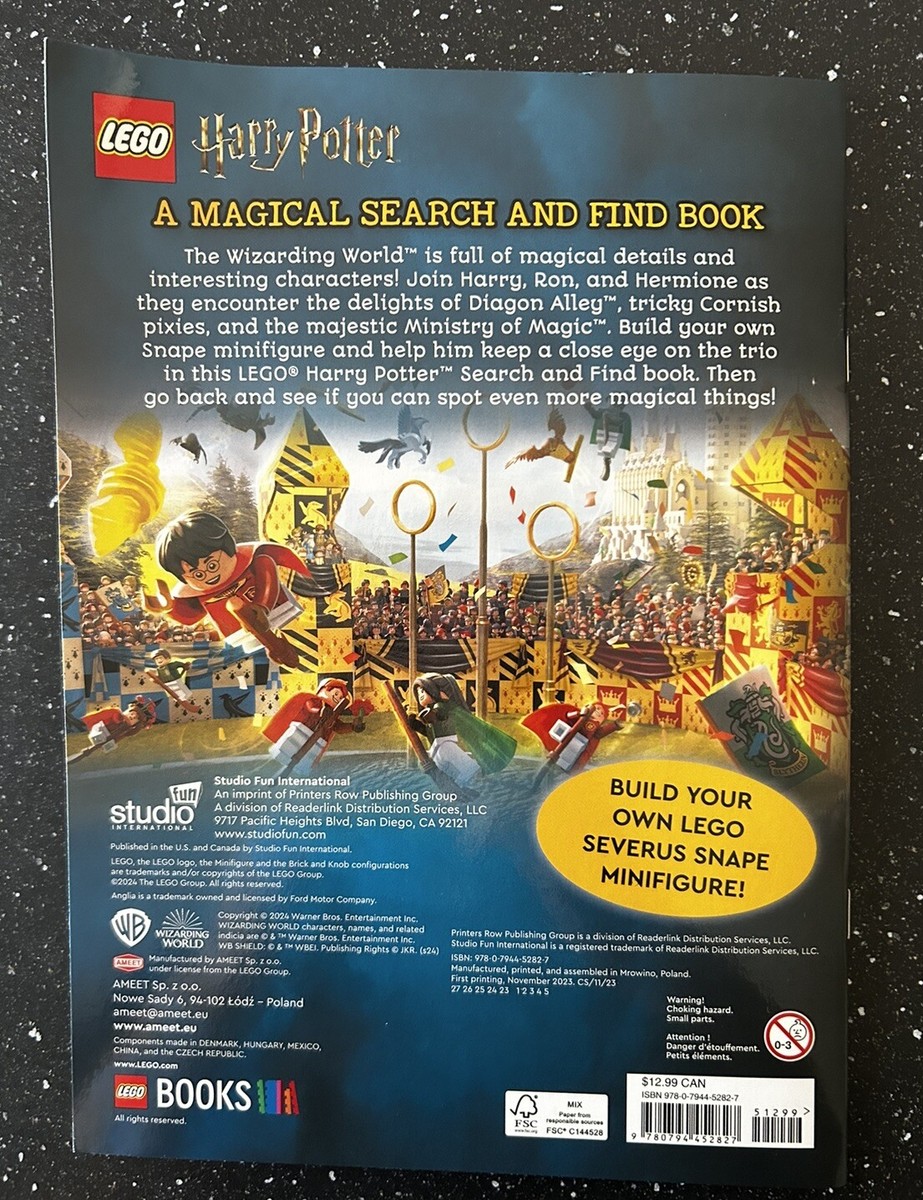 LEGO® Harry Potter: A Magical Search and Find Adventure Book