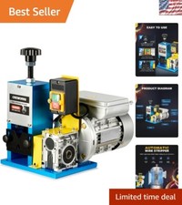 Precision Automatic Wire Stripper - 5 Channel Tool for 0.06''-1'' Copper Waste