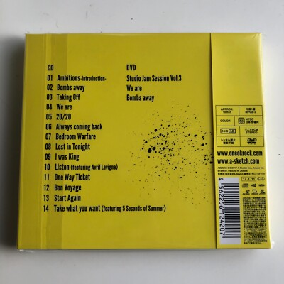 ONE OK ROCK Ambitions Limited Edition CD + DVD AZZS-56 NEW