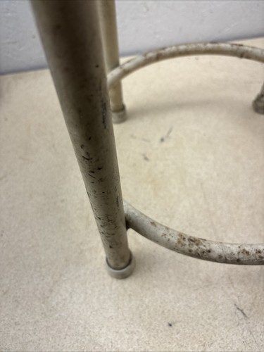 American Vintage”Dentist Surgeons Swivel Stool Shampaine Company St. Louis - Picture 9 of 11