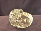 New Steuben Glass - Ram Hand Cooler - #459/1300
